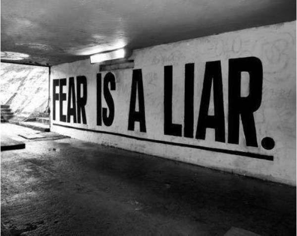 Fear in the World Today - Fear is a Liar Fox Emerson