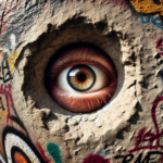 The Story of Glory Holes in History Mans Eye Looking Through Hole